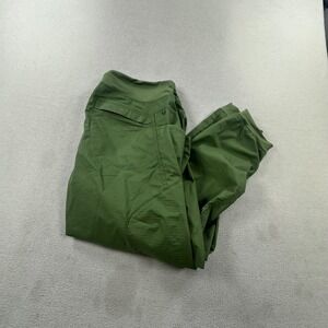 PrAna Kanab Ripstop Pants Womens XL Green Jogger Cargo Hiking Stretch Outdoor